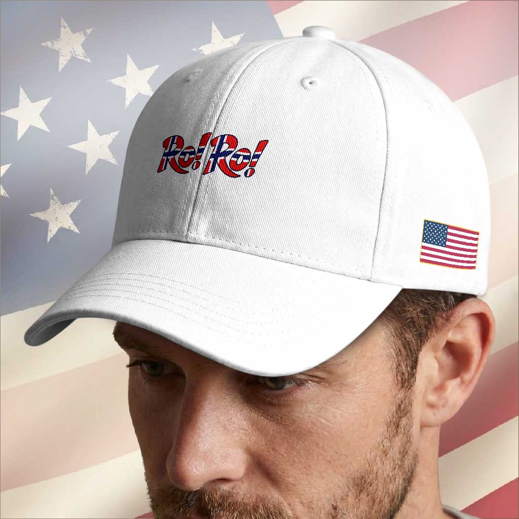 Funny Norway Flag Ro Ro Typography Graphic Baseball Cap Norge Norwegian Flag Football Fans TS02 Print Your Wear