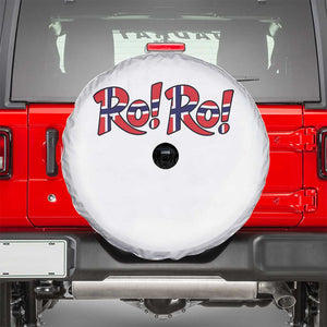 Funny Norway Flag Ro Ro Typography Graphic Spare Tire Cover Norge Norwegian Flag Football Fans TS02 White Print Your Wear