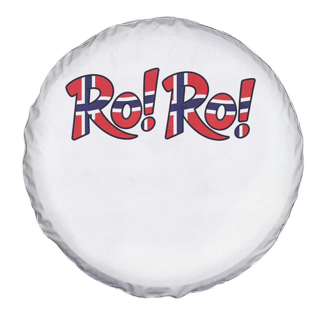 Funny Norway Flag Ro Ro Typography Graphic Spare Tire Cover Norge Norwegian Flag Football Fans TS02 Print Your Wear