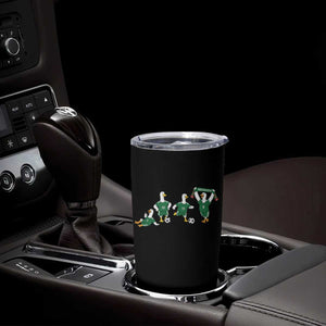 Funny Mexico Merlin the Duck Playing Soccer Graphic Tumbler Cup Mexican Spirit Football Fans Cheer TS02 Print Your Wear