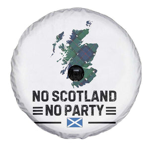 No Scotland No Party Tartan Plaid and Map Spare Tire Cover Vintage Scottish Football Supporter Sports Fans Spirit TS02 Print Your Wear