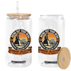 Funny Plague Doctor History Humor Glass Can Bring Out Your Dead Curbside Collection