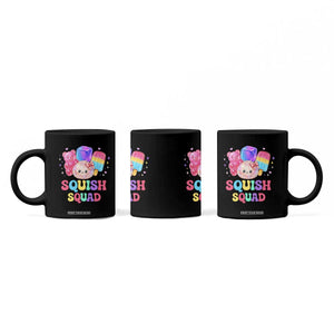Squish Squad Kawaii Glitter Dumpling and Candy Graphic Coffee Mug Cute Gummy Bear Popsicle