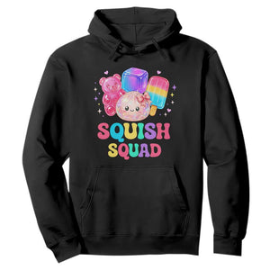 Squish Squad Kawaii Glitter Dumpling and Candy Graphic Hoodie Cute Gummy Bear Popsicle