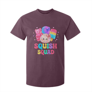 Squish Squad Kawaii Glitter Dumpling and Candy Graphic T Shirt For Kid Cute Gummy Bear Popsicle