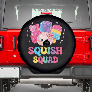 Squish Squad Kawaii Glitter Dumpling and Candy Graphic Spare Tire Cover Cute Gummy Bear Popsicle