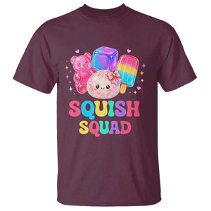 Squish Squad Kawaii Glitter Dumpling and Candy Graphic T Shirt Cute Gummy Bear Popsicle