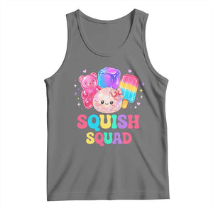 Squish Squad Kawaii Glitter Dumpling and Candy Graphic Tank Top Cute Gummy Bear Popsicle