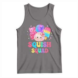 Squish Squad Kawaii Glitter Dumpling and Candy Graphic Tank Top Cute Gummy Bear Popsicle
