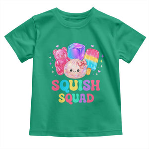 Squish Squad Kawaii Glitter Dumpling and Candy Graphic Toddler T Shirt Cute Gummy Bear Popsicle