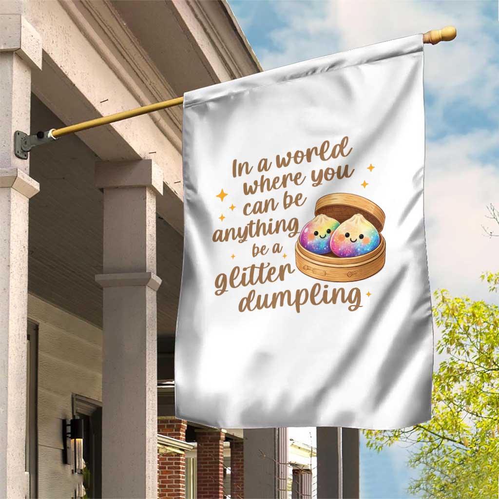 Be A Glitter Dumpling Kawaii Graphic Garden Flag In A World Squish Squad Mystery Box