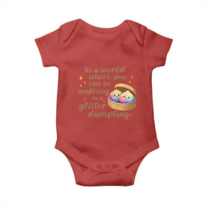 Be A Glitter Dumpling Kawaii Graphic Baby Onesie In A World Squish Squad Mystery Box