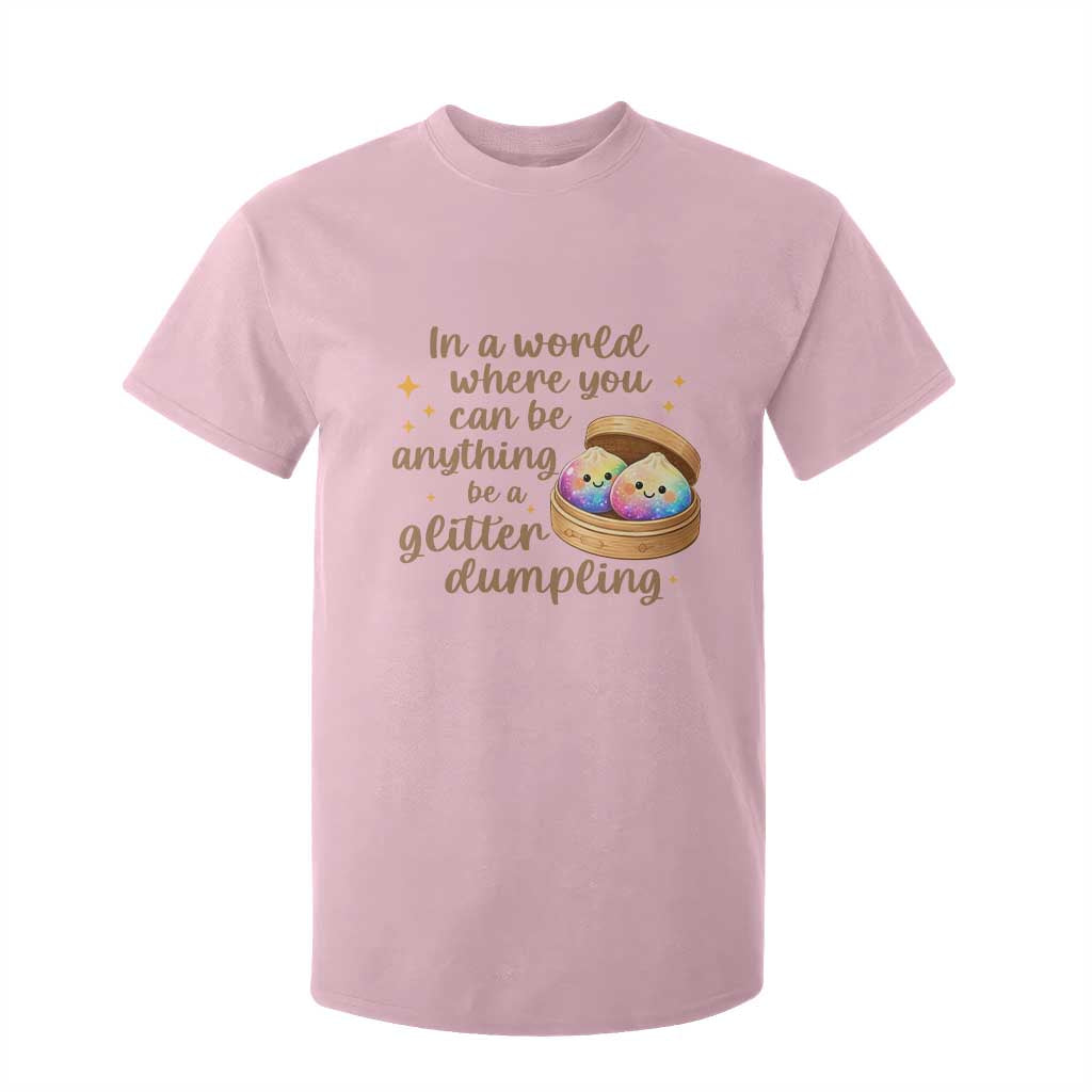 Be A Glitter Dumpling Kawaii Graphic T Shirt For Kid In A World Squish Squad Mystery Box