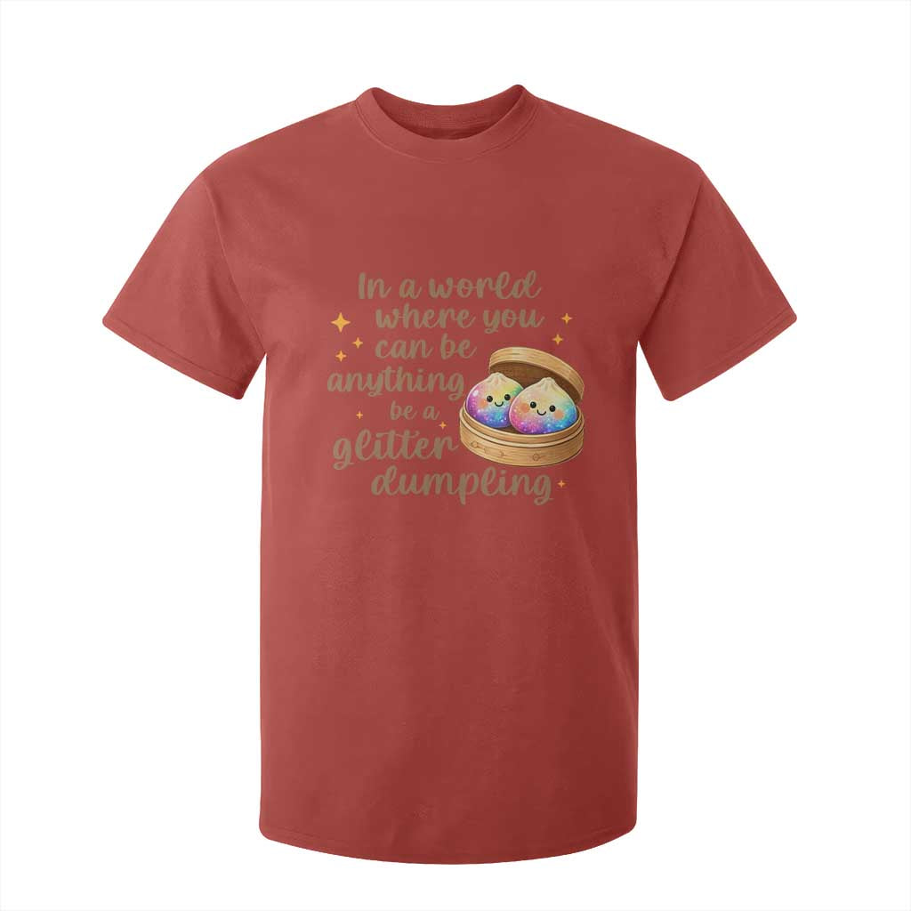 Be A Glitter Dumpling Kawaii Graphic T Shirt For Kid In A World Squish Squad Mystery Box