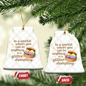 Be A Glitter Dumpling Kawaii Graphic Ceramic Ornament In A World Squish Squad Mystery Box