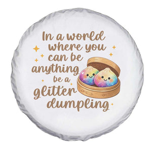 Be A Glitter Dumpling Kawaii Graphic Spare Tire Cover In A World Squish Squad Mystery Box