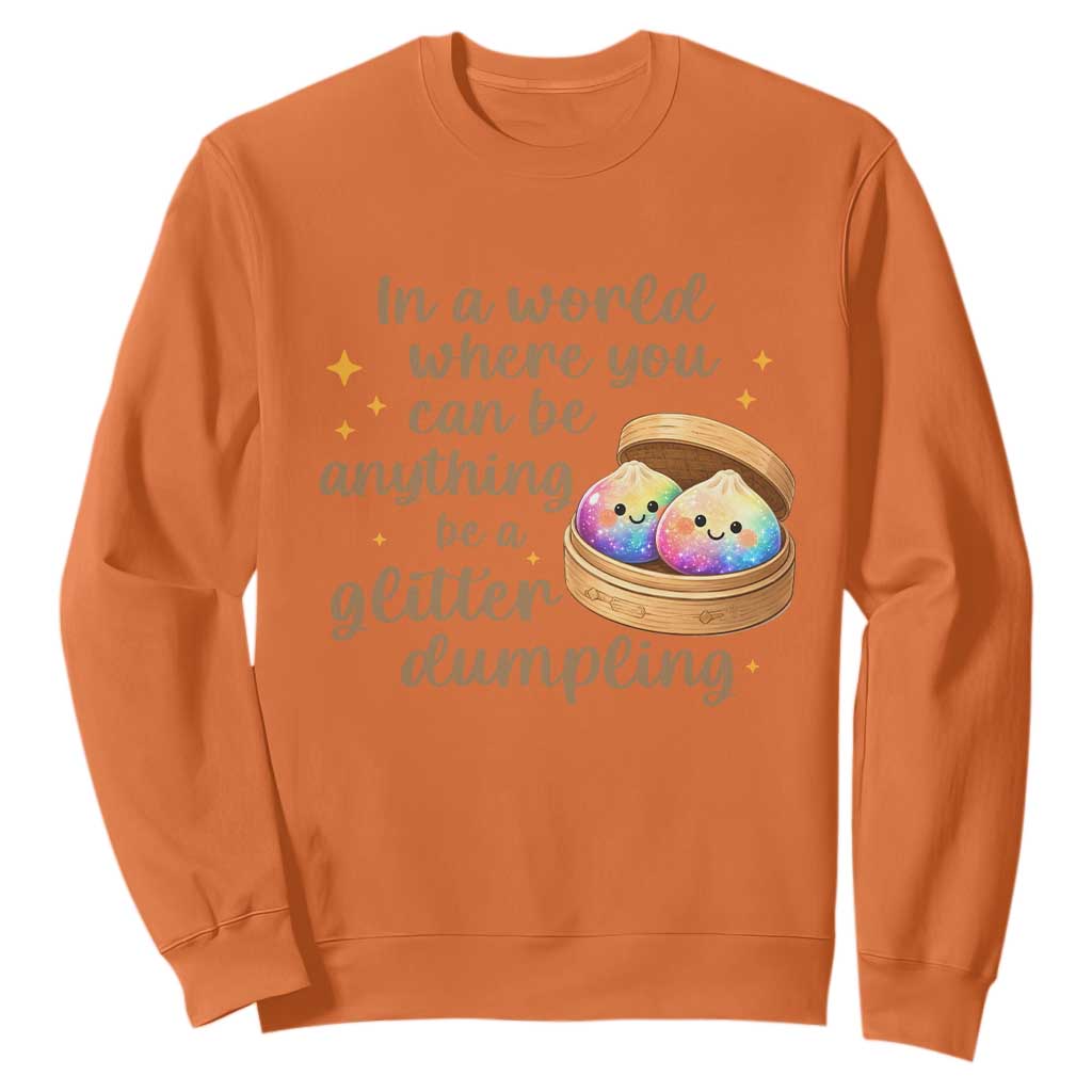 Be A Glitter Dumpling Kawaii Graphic Sweatshirt In A World Squish Squad Mystery Box