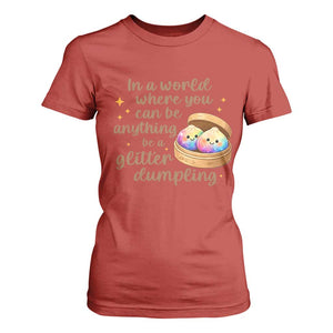 Be A Glitter Dumpling Kawaii Graphic T Shirt For Women In A World Squish Squad Mystery Box