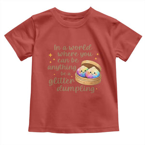 Be A Glitter Dumpling Kawaii Graphic Toddler T Shirt In A World Squish Squad Mystery Box