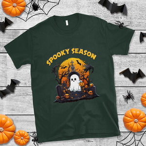 Spooky Season Ghost Boo Scary Night Halloween Costume T Shirt TS02 Printyourwear