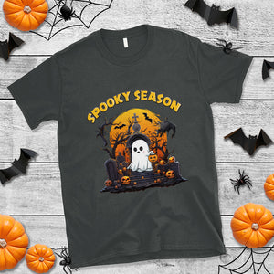 Spooky Season Ghost Boo Scary Night Halloween Costume T Shirt TS02 Printyourwear
