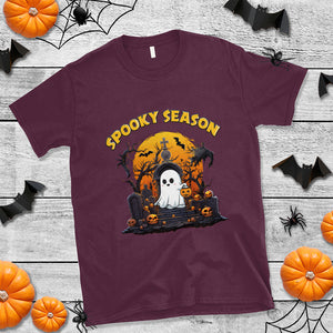 Spooky Season Ghost Boo Scary Night Halloween Costume T Shirt TS02 Printyourwear