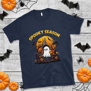 Spooky Season Ghost Boo Scary Night Halloween Costume T Shirt TS02 Printyourwear