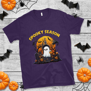 Spooky Season Ghost Boo Scary Night Halloween Costume T Shirt TS02 Printyourwear