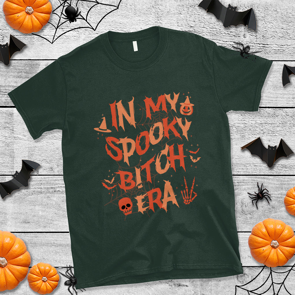 In My Spooky Bitch Era Halloween Costumes Pumpkin Season T Shirt TS02 Printyourwear
