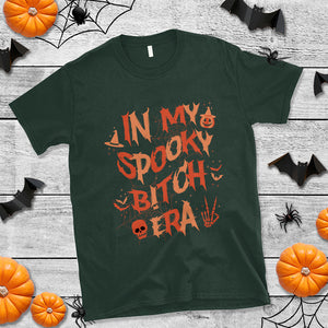 In My Spooky Bitch Era Halloween Costumes Pumpkin Season T Shirt TS02 Printyourwear