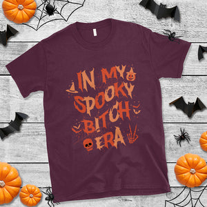 In My Spooky Bitch Era Halloween Costumes Pumpkin Season T Shirt TS02 Printyourwear