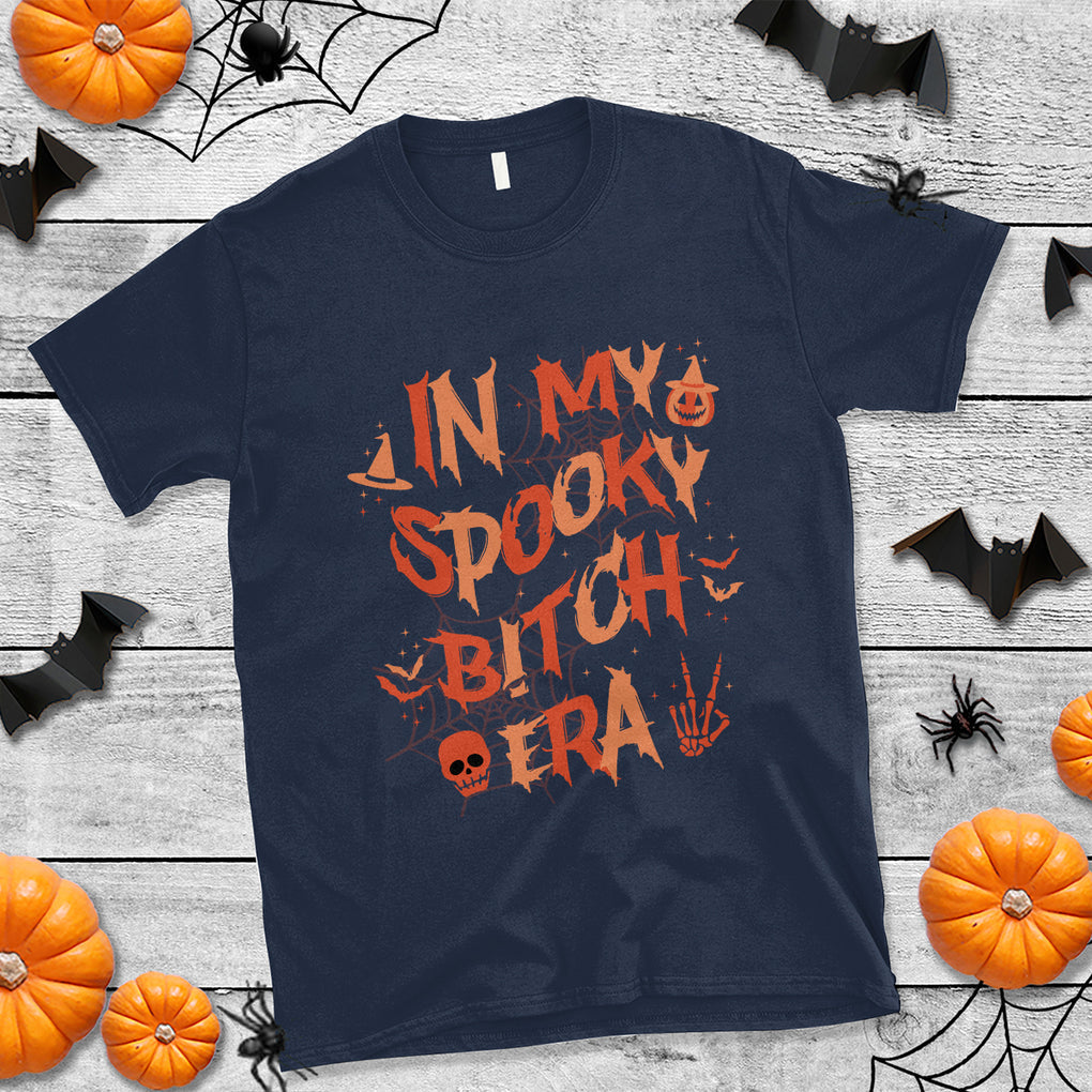 In My Spooky Bitch Era Halloween Costumes Pumpkin Season T Shirt TS02 Printyourwear