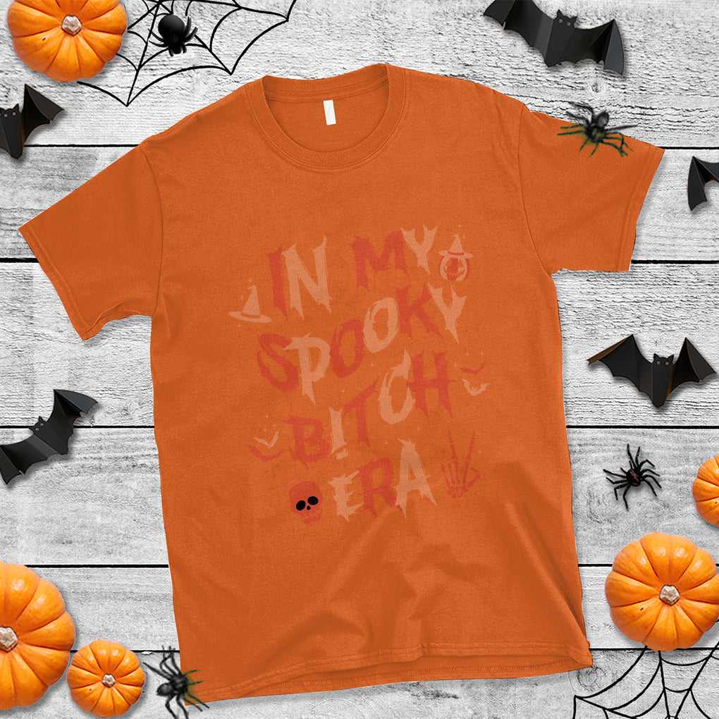 In My Spooky Bitch Era Halloween Costumes Pumpkin Season T Shirt TS02 Printyourwear