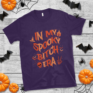In My Spooky Bitch Era Halloween Costumes Pumpkin Season T Shirt TS02 Printyourwear