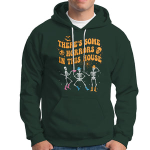There's Some Horrors In This House Spooky Halloween Skeleton Hoodie TS02 Printyourwear
