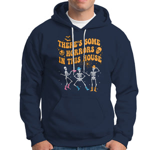There's Some Horrors In This House Spooky Halloween Skeleton Hoodie TS02 Printyourwear