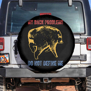 Funny Jimothy Meme Back Pain Humor Spare Tire Cover My Back Problems Do Not Define Me Viral Seattle Raccoon