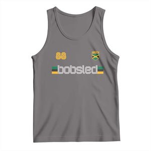 Jamaica Bobsled 1988 Sports Jersey Style Tank Top Retro Winter Games Team Island Jamaican Pride