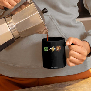 Hose Bee Lion Meme Slang Funny Wordplay Pun Graphic Coffee Mug