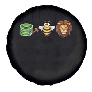 Hose Bee Lion Meme Slang Funny Wordplay Pun Graphic Spare Tire Cover