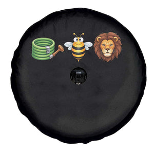 Hose Bee Lion Meme Slang Funny Wordplay Pun Graphic Spare Tire Cover