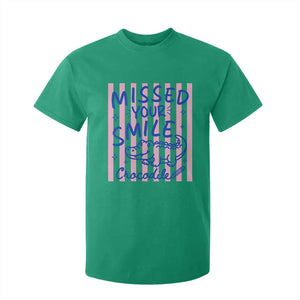 Cute Crocodile Pun Back To School Retro Preppy T Shirt For Kid Missed Your Smile Crocodile