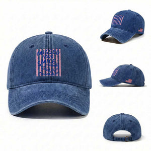 Cute Crocodile Pun Back To School Retro Preppy Washed Cotton Baseball Cap Missed Your Smile Crocodile