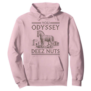 Funny Trojan Horse You Odyssey Deez Nuts Hoodie Offensive Adult Humor Greek Mythology Humor
