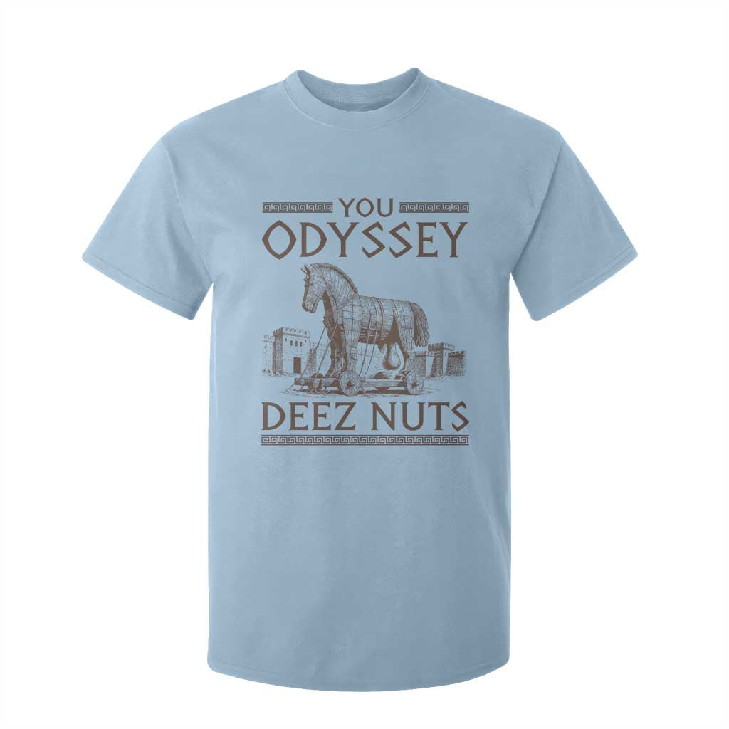 Funny Trojan Horse You Odyssey Deez Nuts T Shirt For Kid Offensive Adult Humor Greek Mythology Humor