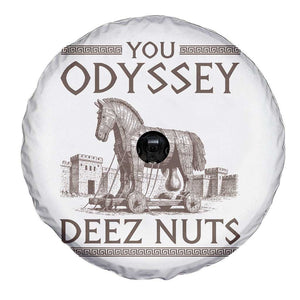 Funny Trojan Horse You Odyssey Deez Nuts Spare Tire Cover Offensive Adult Humor Greek Mythology Humor
