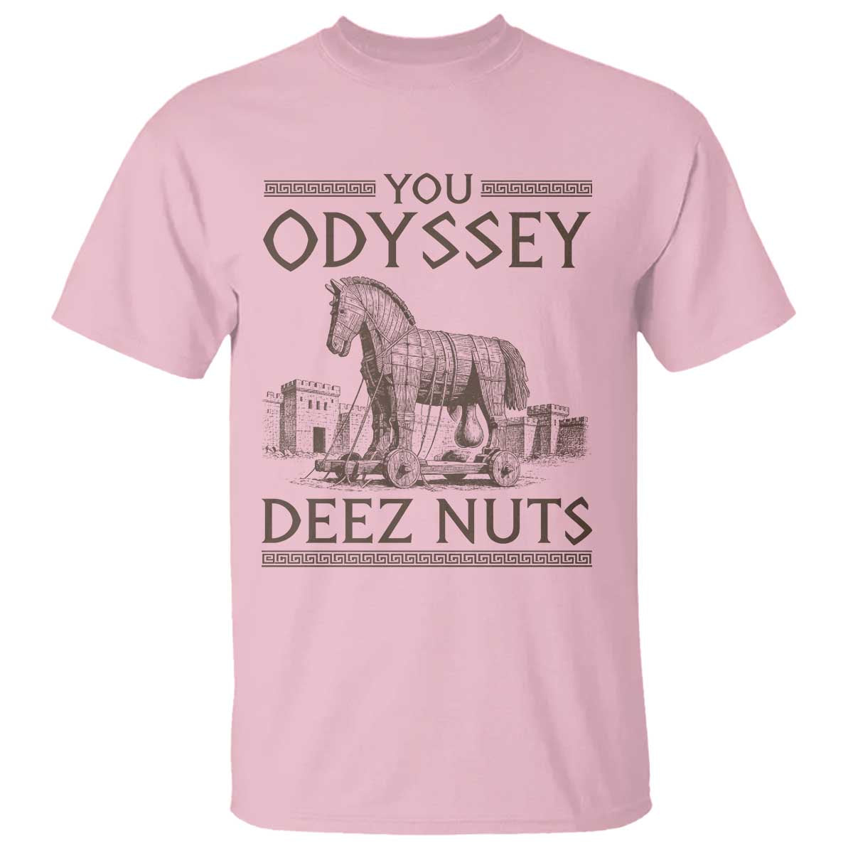 Funny Trojan Horse You Odyssey Deez Nuts T Shirt Offensive Adult Humor Greek Mythology Humor