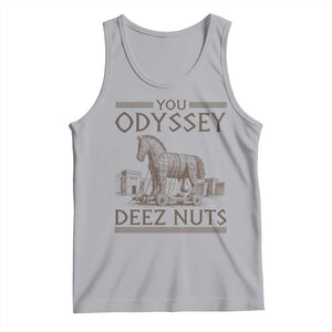 Funny Trojan Horse You Odyssey Deez Nuts Tank Top Offensive Adult Humor Greek Mythology Humor