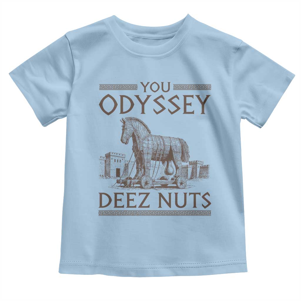 Funny Trojan Horse You Odyssey Deez Nuts Toddler T Shirt Offensive Adult Humor Greek Mythology Humor