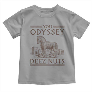 Funny Trojan Horse You Odyssey Deez Nuts Toddler T Shirt Offensive Adult Humor Greek Mythology Humor